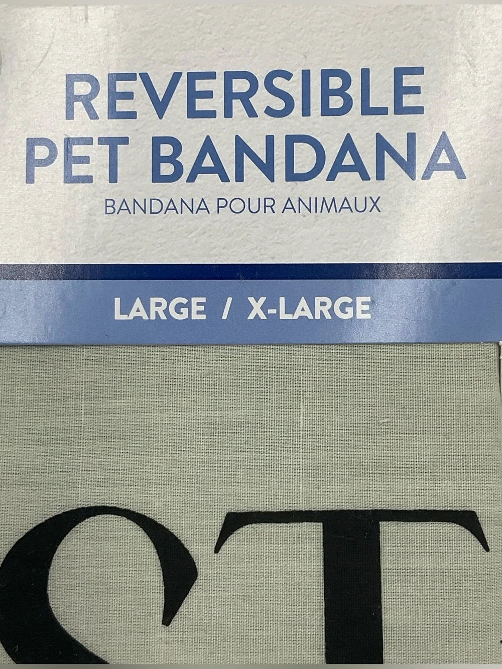 NWT Top Paw Reversible Pet Wedding Bandana “Engaged/Just Married” Size L/XL